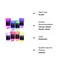 8 Pieces 2-IN-1 Glow In The Dark Acrylic Paint Set Glows in the Dark & under UV Blacklight - Set of 8 Self-Luminous Neon Paints for Halloween - German Premium Quality - 8 x 20 ml /
